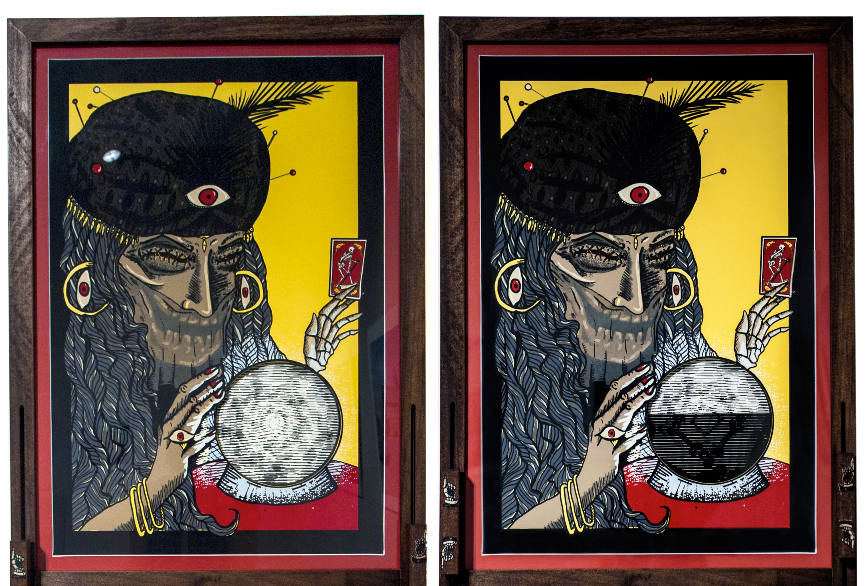 The Fortune Teller in Motion